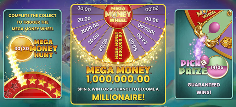 Mega Money Wheel Jackpot Game